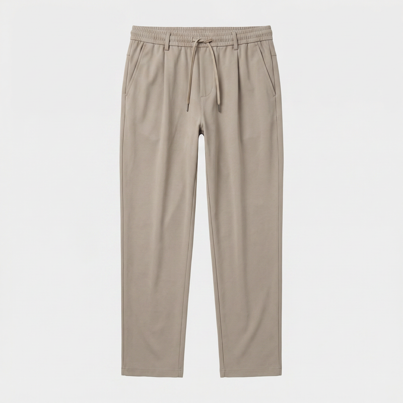 Heren Tech Pants Stretch Broek Lichtgewicht Elastische Taille Casual Comfort